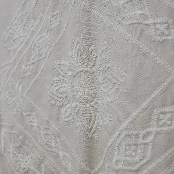 Boho Lagenlook Coastal Grandma Lightweight Jacket by Sigrid Olsen - Picture 5 of 11